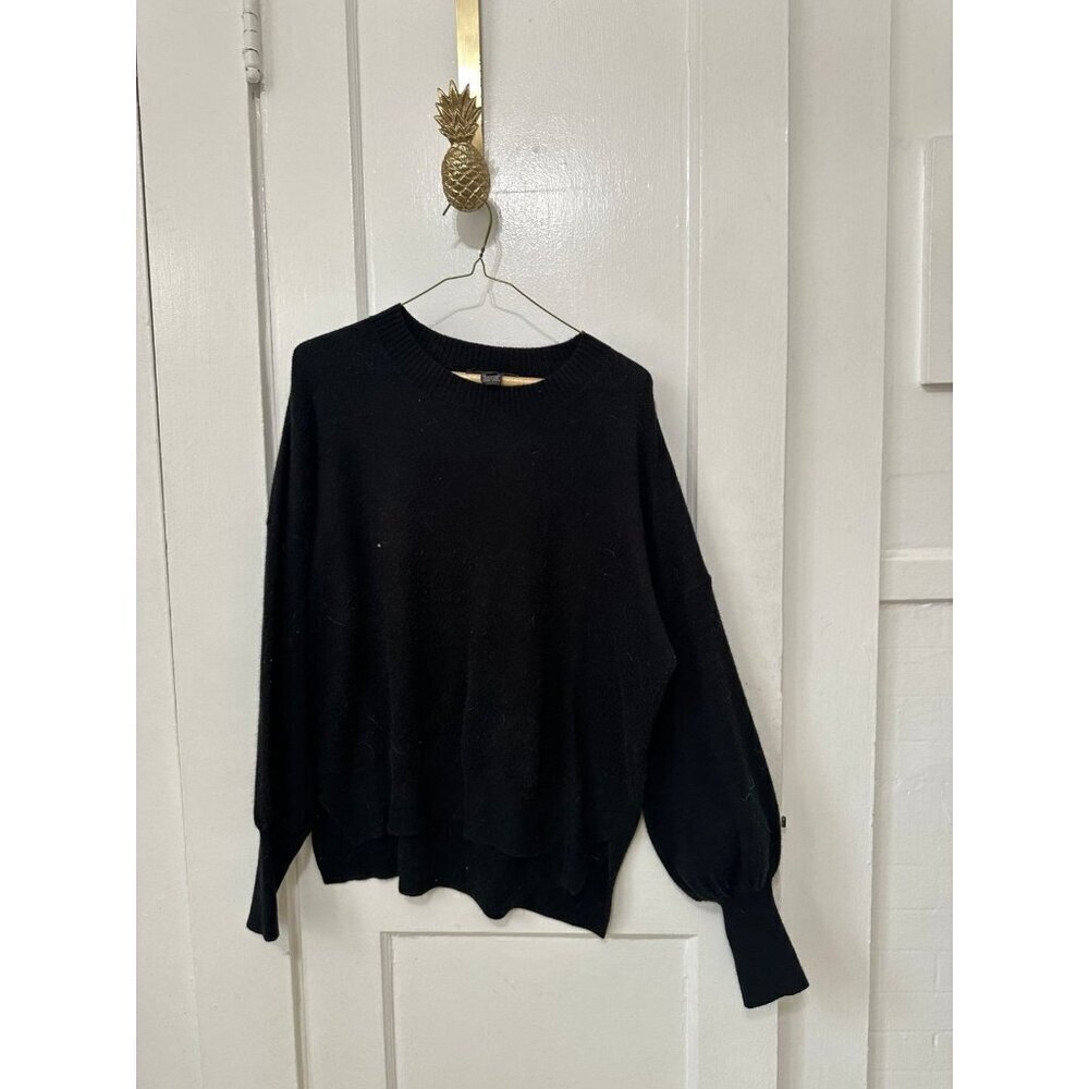 French connection women’s size large black sweater